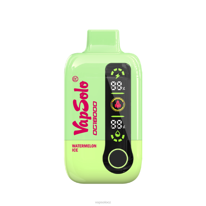VapSolo Nikotin - melounový led VapSolo DG18000 jednorázová vapa VLFJ58