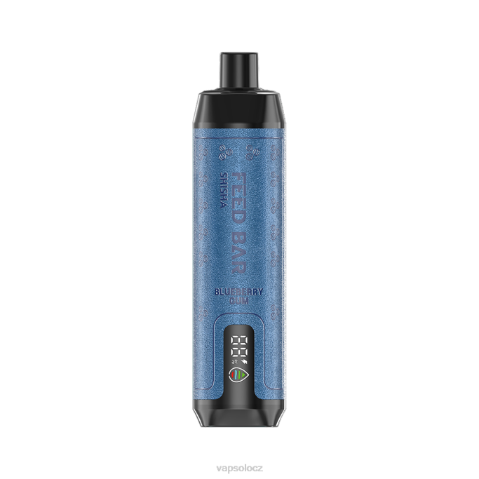 VapSolo Wholesale - borůvková guma VapSolo SHISHA jednorázová vapa VLFJ4