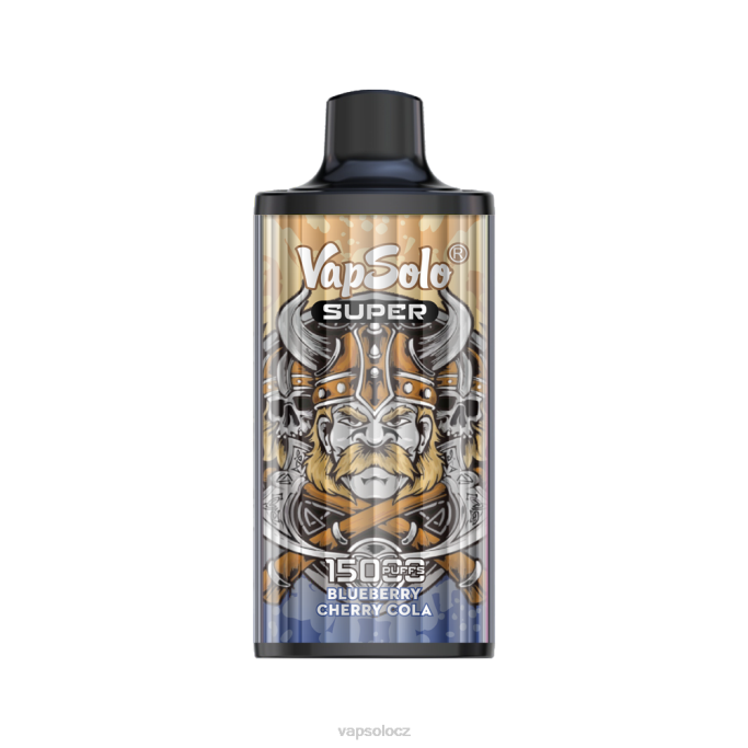 VapSolo Buy - borůvková třešňová cola VapSolo SUPER jednorázová vapa VLFJ15