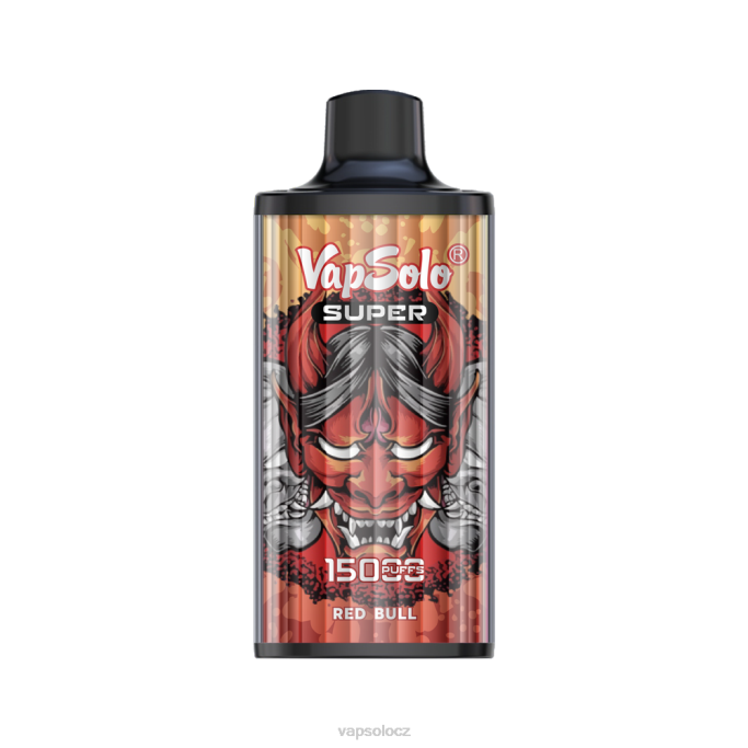 VapSolo Buy - červený býk VapSolo SUPER jednorázová vapa VLFJ20