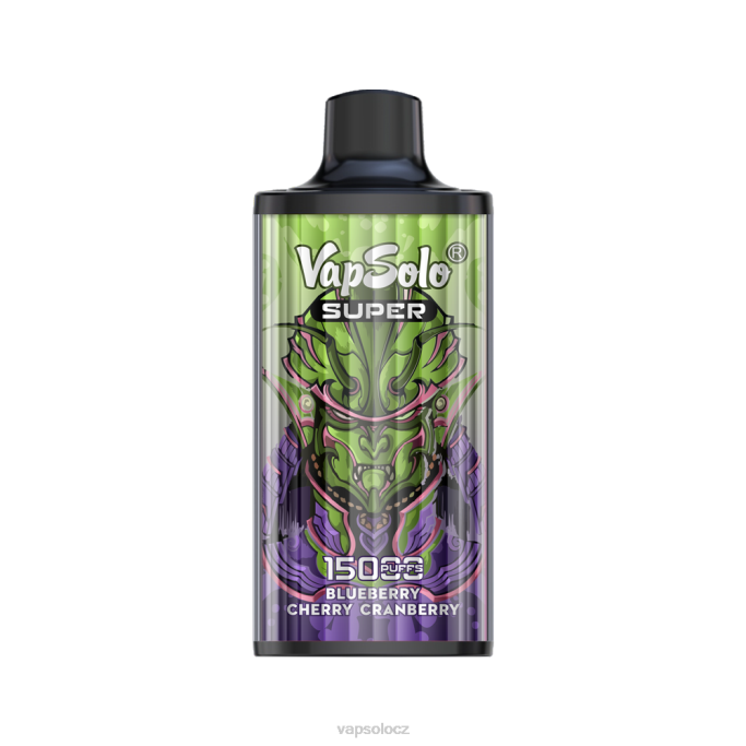 VapSolo CZ - borůvka třešeň brusinka VapSolo SUPER jednorázová vapa VLFJ16