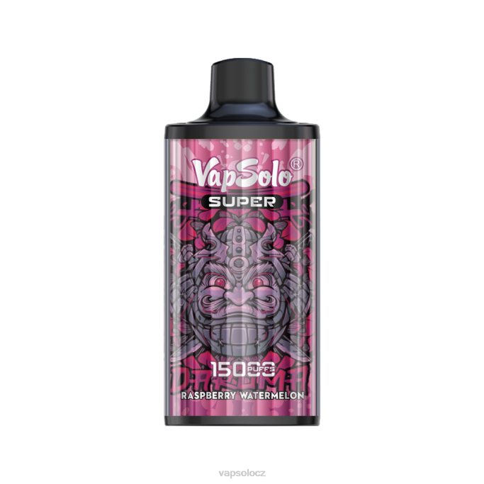 VapSolo Wholesale - malinový meloun VapSolo SUPER jednorázová vapa VLFJ19