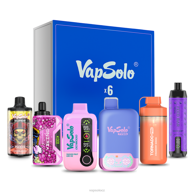 VapSolo Buy - náhodné příchutě VapSolo sada krabic s překvapením VLFJ25